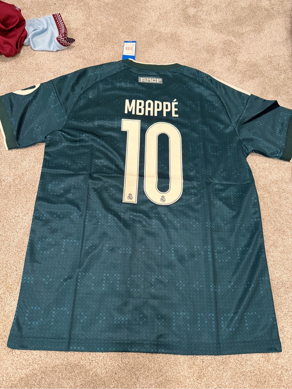 26/27 Real Madrid Men's away kylian mbappe home slim fit soccer jersey